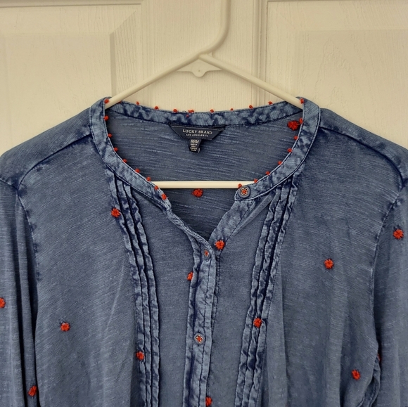 Lucky Brand Lightweight Shirt M - Picture 3 of 8